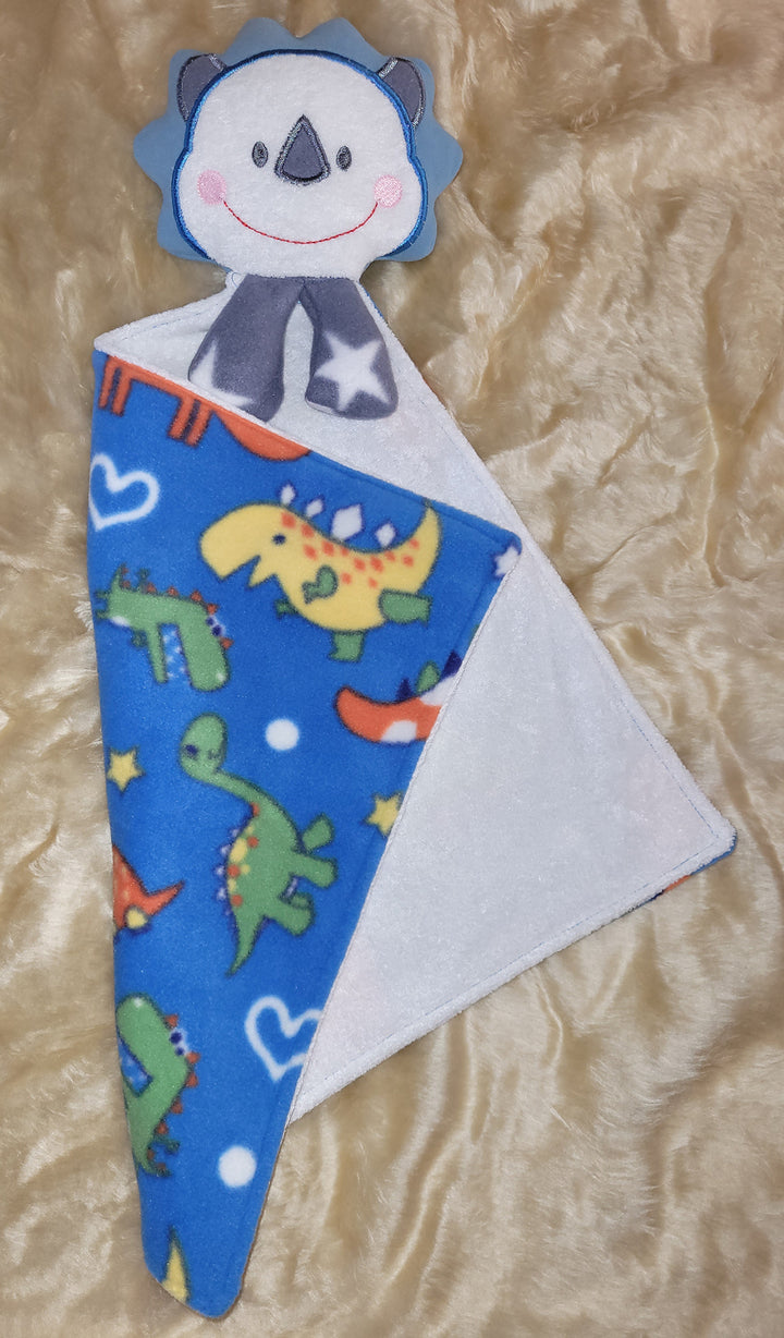 Dashing Dino Comforter blanket folded