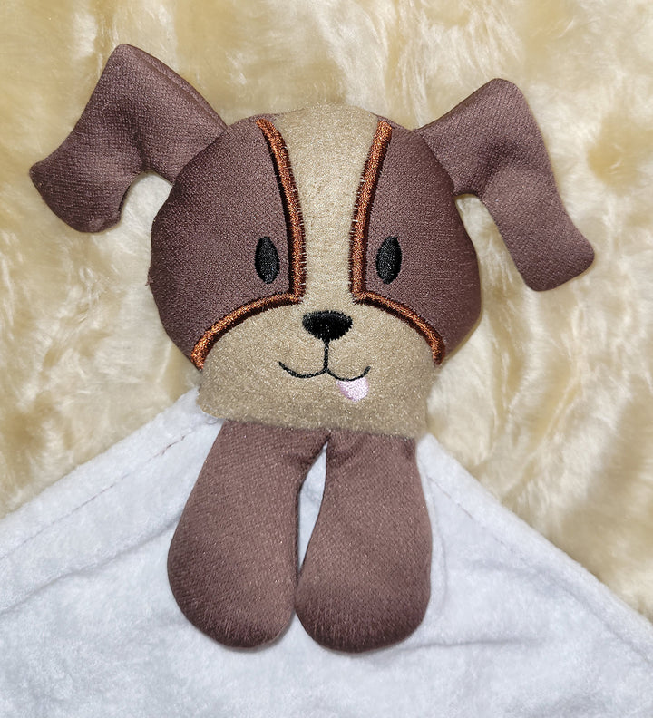 Playful Puppy Comforter Face