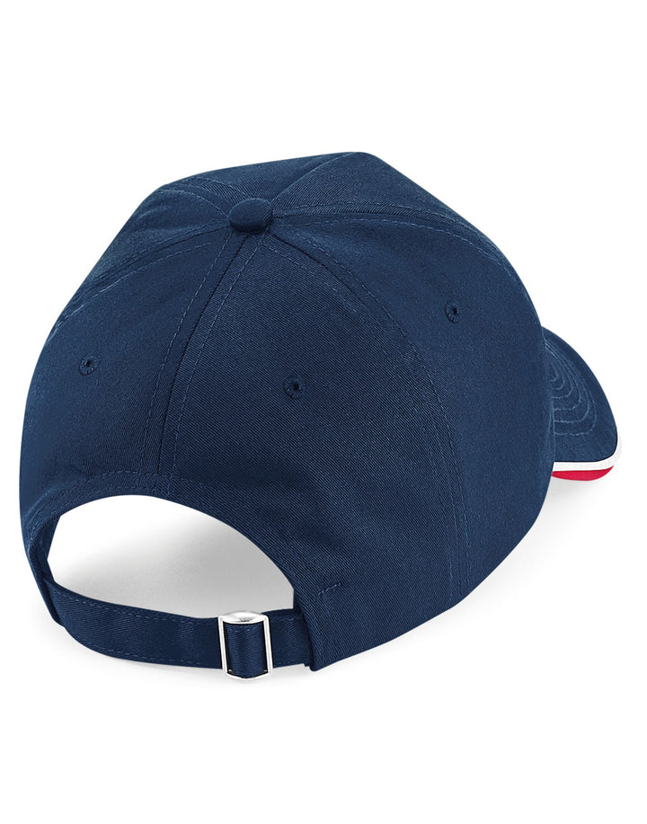 Beechfield Authentic 5 Panel Piped Peak