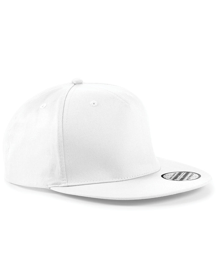 Beechfield 5 panel Snapback Rapper Cap