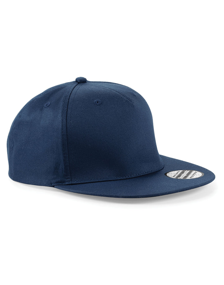 Beechfield 5 panel Snapback Rapper Cap