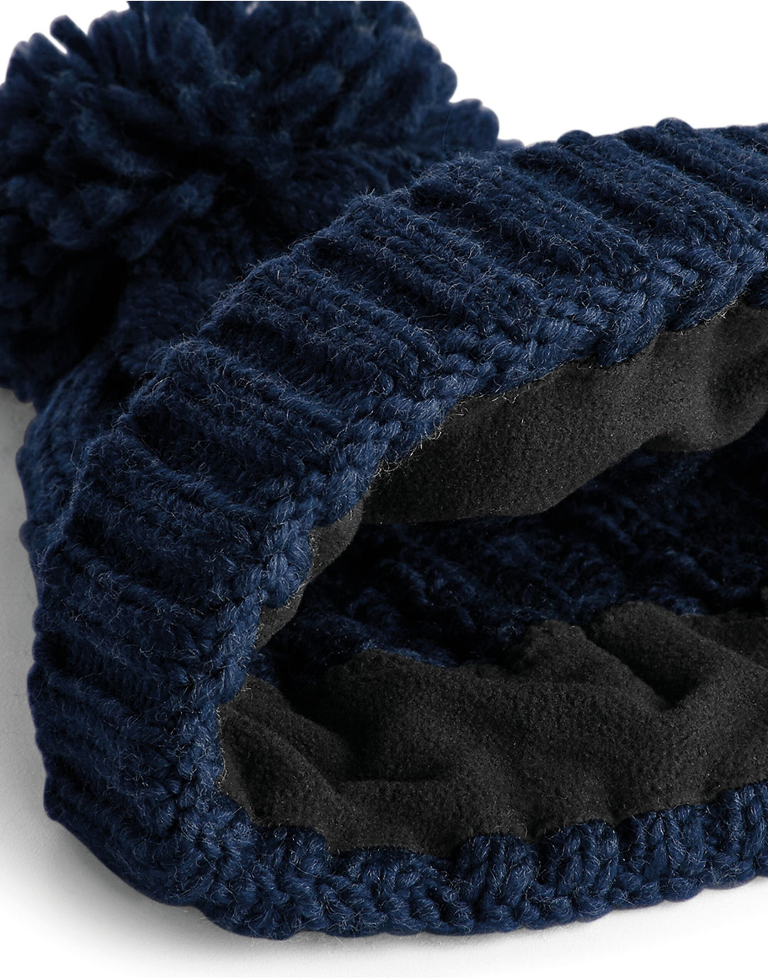 Beechfield Cable Knit Melange Beanie
